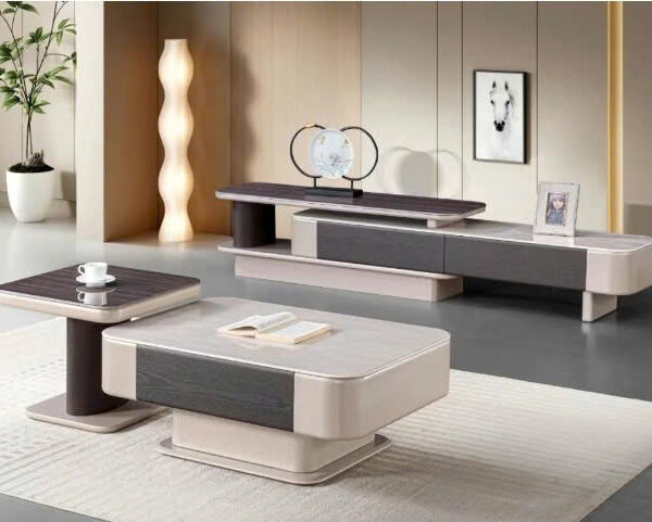 Bàn Trà Kệ Tivi Mặt Kính Nhập Khẩu 505