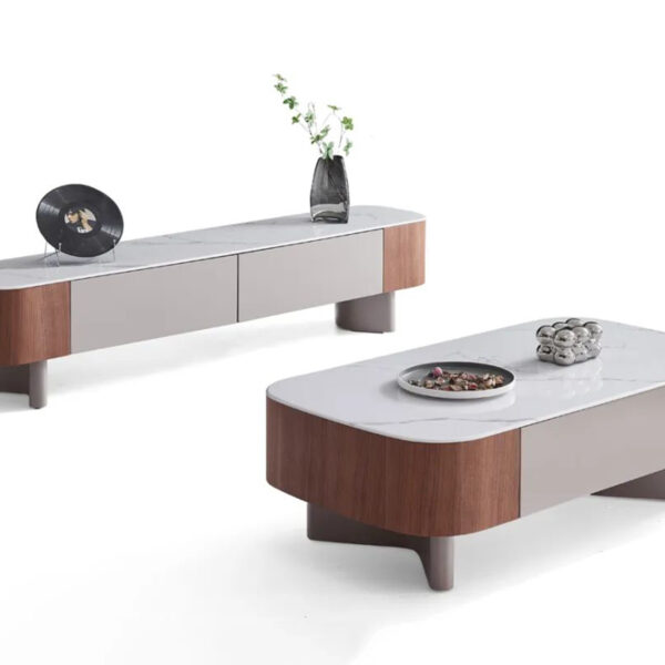 Bàn Trà Mặt Đá BT6107-13