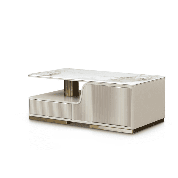 Bàn Trà Mặt Đá Luxury 1M3 BT8829-13