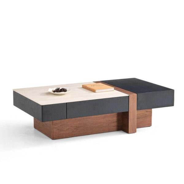 Bàn Trà Mặt Đá Hiện Đại BT8608-13