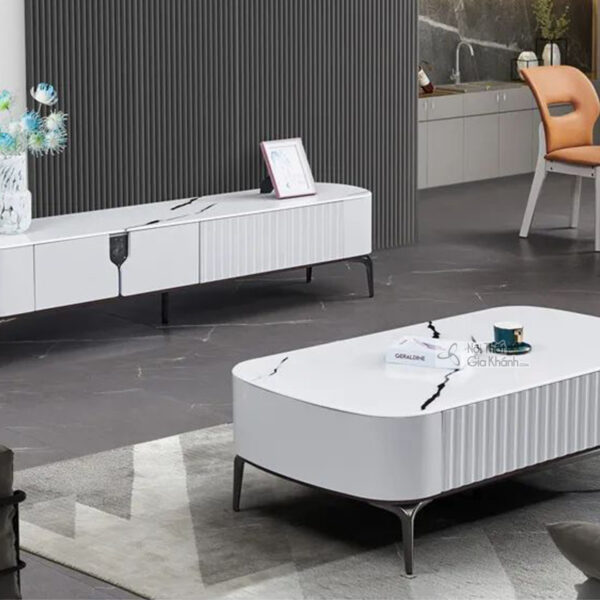 Bàn Trà, Kệ Tivi Mặt Đá Sang Trọng BTPL2313AB