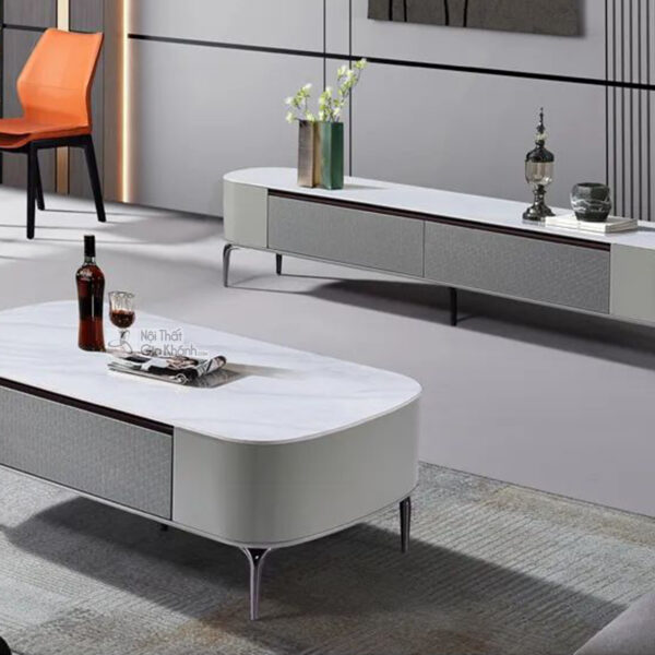 Bàn Trà , Kệ Tivi Mặt Đá Sạch Sẽ Gọn Gàng BTPL2305A