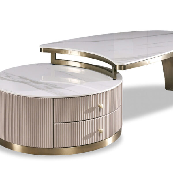 Bàn Trà Mặt Đá Luxury BT8809