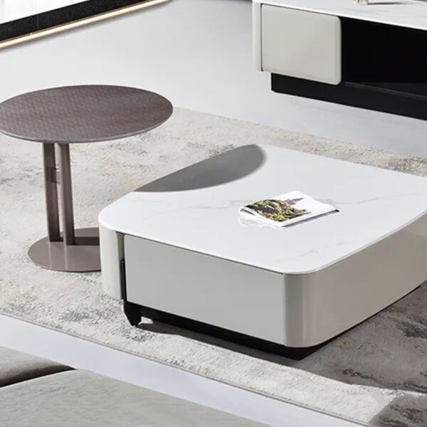 Bàn Trà Mặt Đá Đôi Hiện Đại Tiết Kiệm PL3010A-1