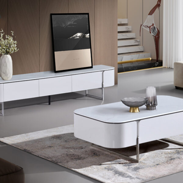 Bàn Trà Mặ Đá Đẳng Cấp Thượng Lưu PL3016A