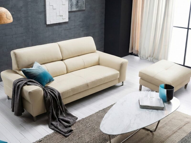 sofa bọc da cao cấp haven