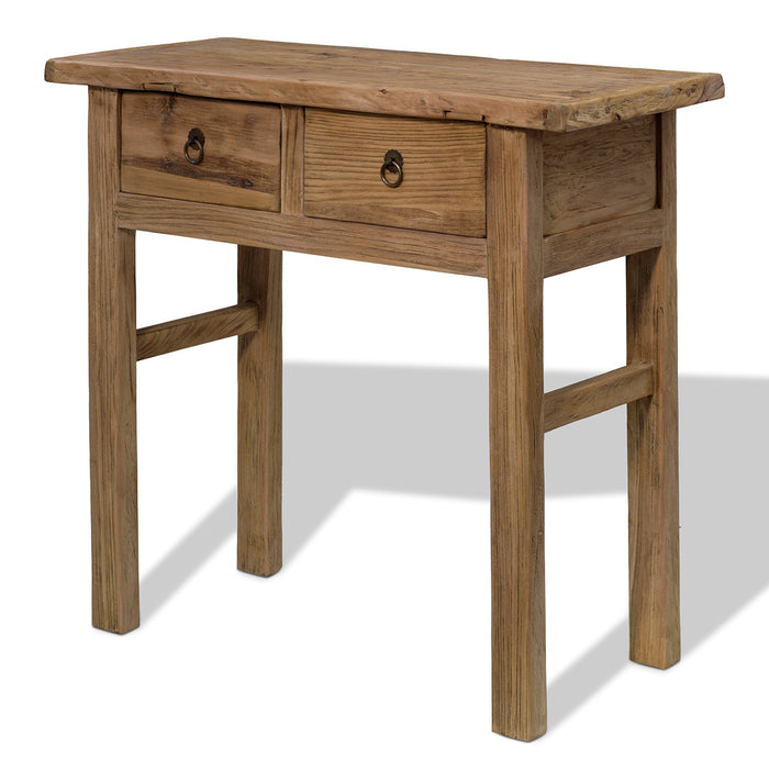 Farmhouse Elm Side Table