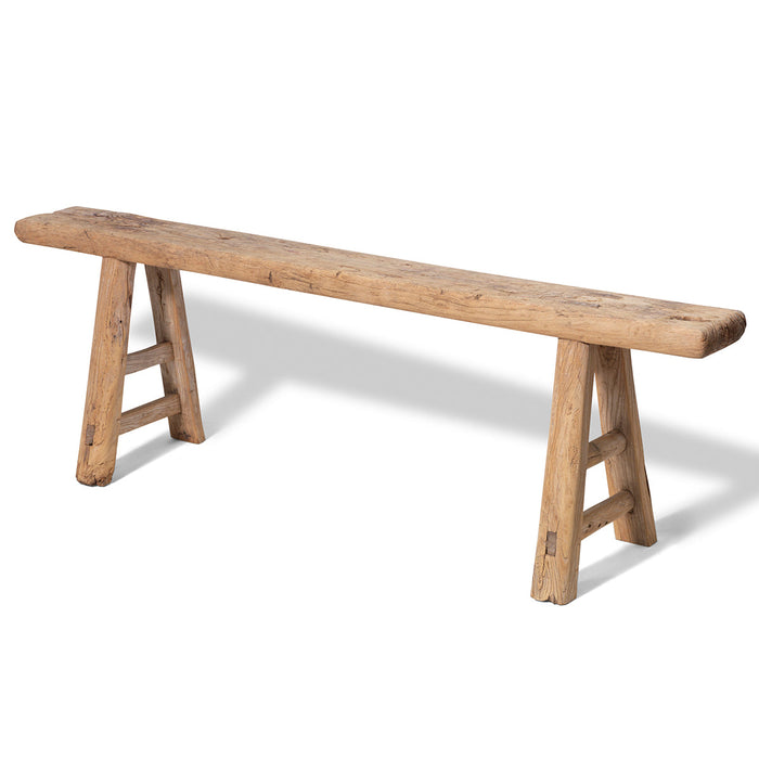 Farmhouse Elm Bench